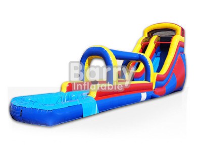 Commercial Use Colorful Airtech Inflatable Water Slip And Slide For Sale BY-SNS-038